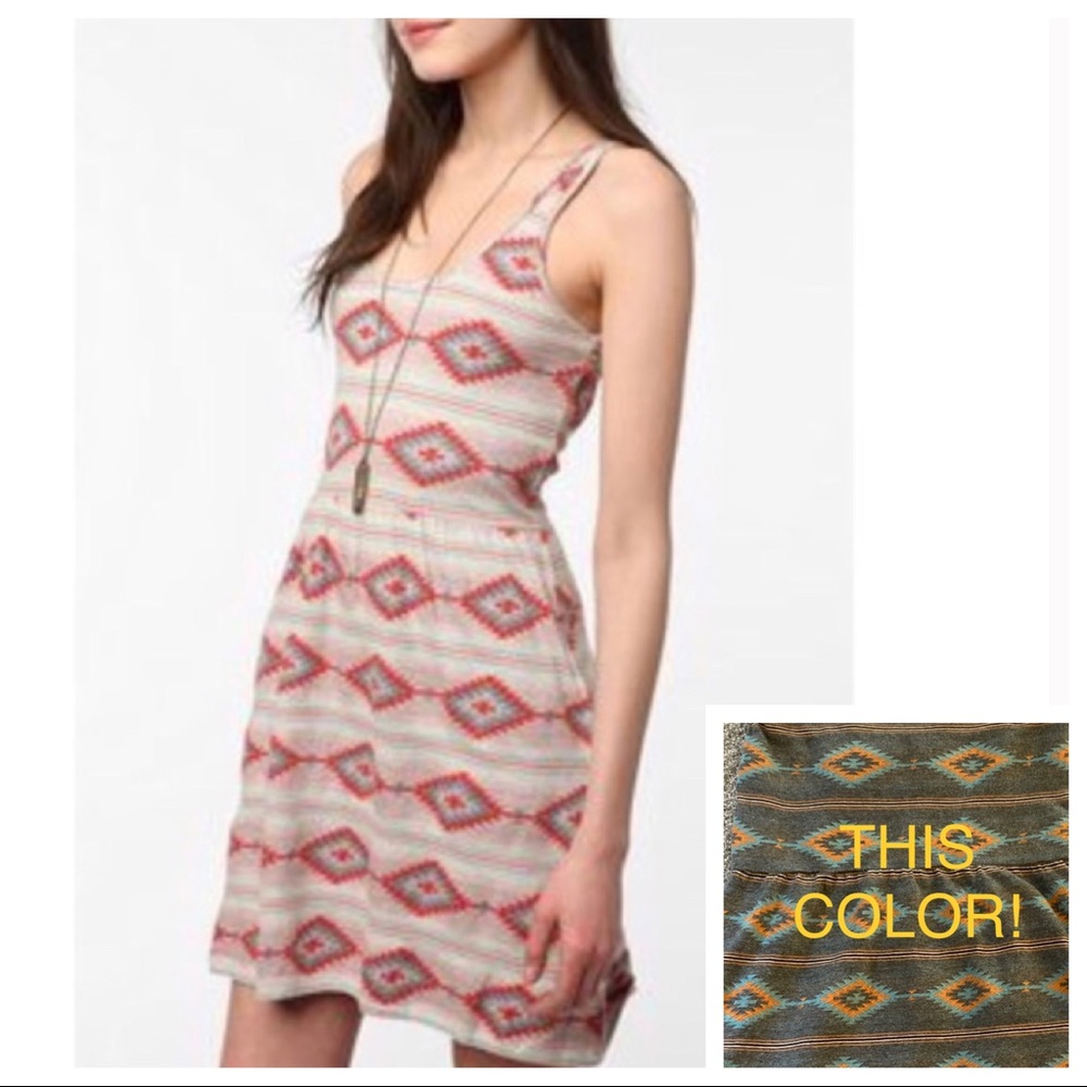 OBEY Aztec Dress WITH POCKETS!!!